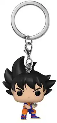 Front. Funko - Funko POP! Keychain: Dragon Ball Z - Goku with Kamehameha - COLLECTIBLES - Multicolor.