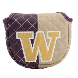 Team Golf - Washington Huskies Quilted Mallet Putter Cover - Multicolor