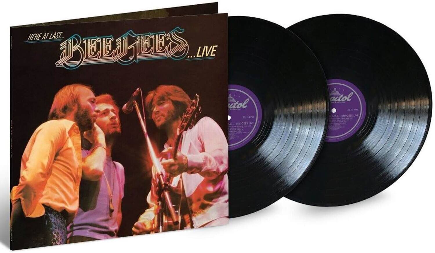 HERE AT LAST...  
BEE GEES ...LIVE  

atol  
33 1/3 RPM  
HERE AT LAST... BEE GEES LIVE