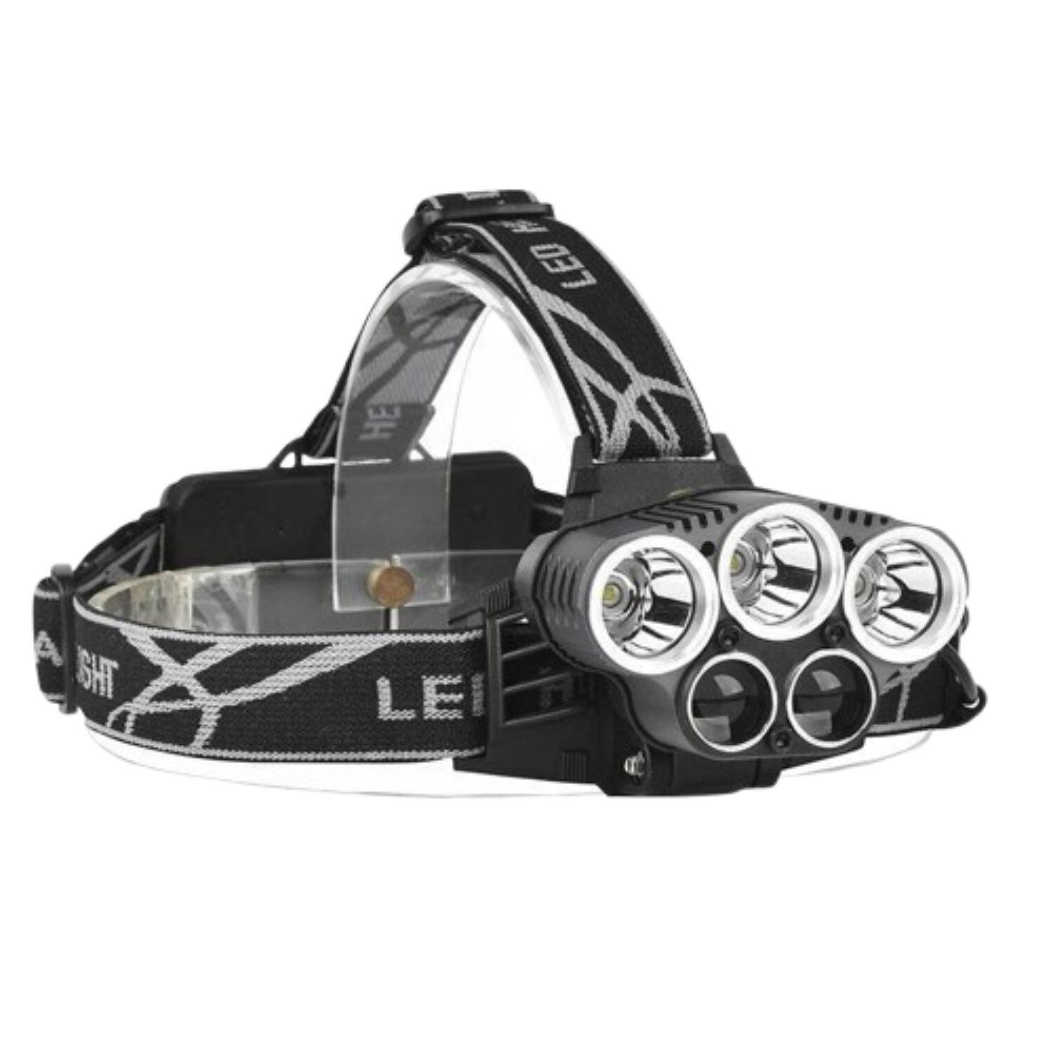 Home Collection - 5X LED Rechargeable Headlamp – Super Bright Head Flashlight