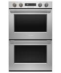 Fisher & Paykel - 30-in Built-In Electric Convection Double Wall Oven - Stainless Steel