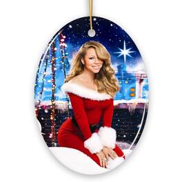 OrnamentallyYou - Mariah Carey Christmas Ornament - Multi-colored
