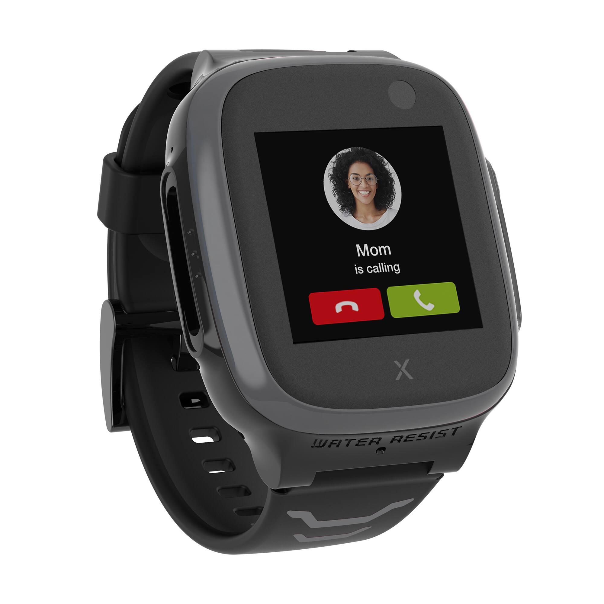 Angle View: Xplora - X5 PLAY - Kids' Smart Watch Phone  Calls, Messages,  School Mode, SOS, GPS, Camera and Pedometer - Black