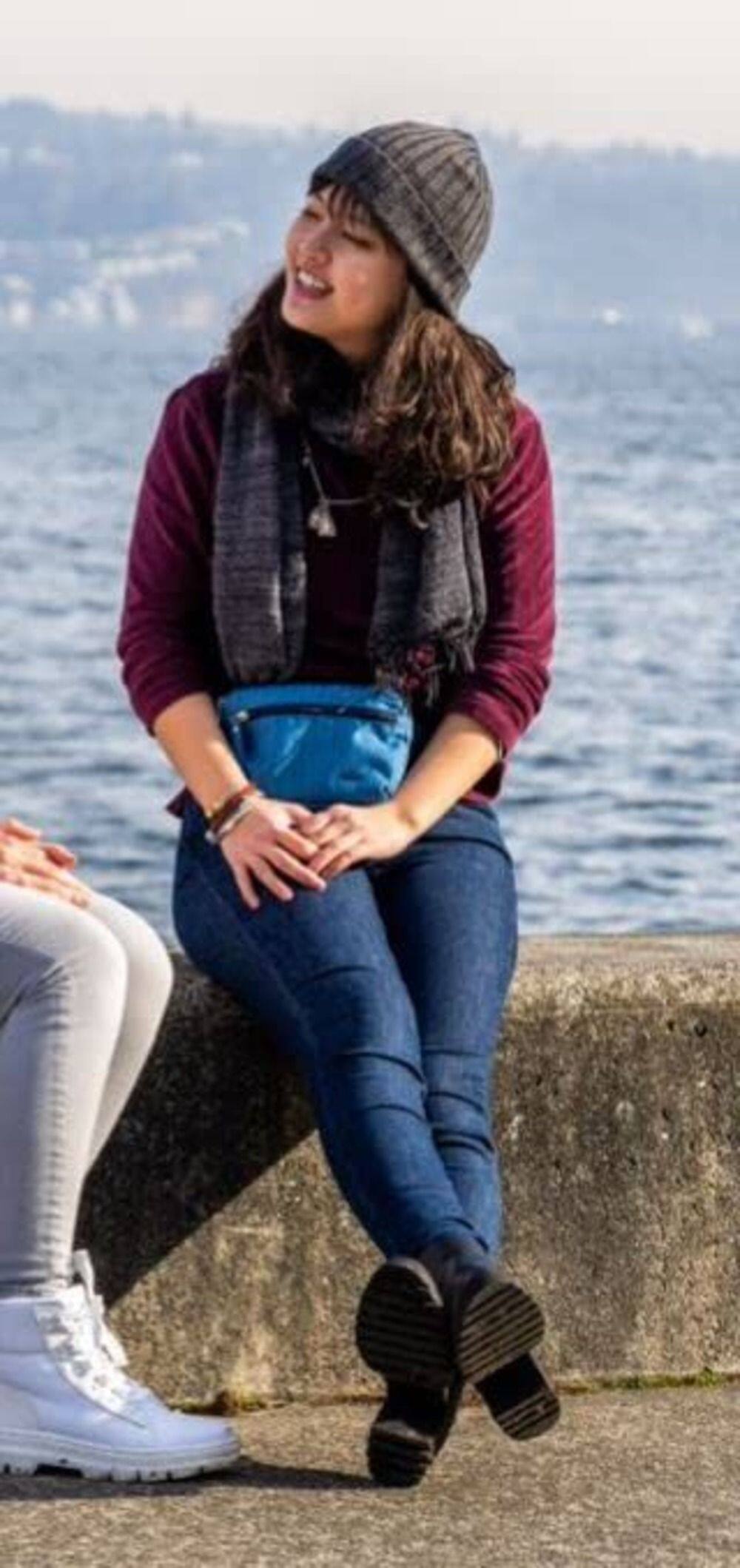 Alt View 1. Haiku - Haiku Hopper waistpack or crossbody sling - Sapphire.