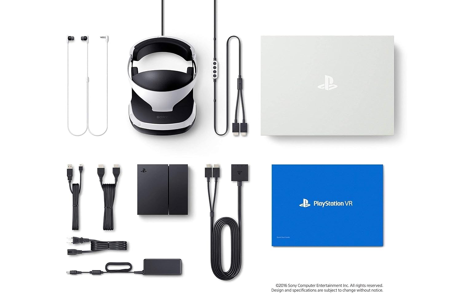 BON PlayStation VR 2016 Sony Computer Entertainment Inc. All rights reserved. Design and specifications are subject to change without notice.