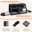 High Strength Cationic Dyed Fabric Interior anti-scratch fabric Dual Use Cushion Soft velvet side for warm touch, PP side for cool experience Waterproof Litter Box Can be used as a food bowl or toilet Removable Hammocks Provide extra comfy rest place