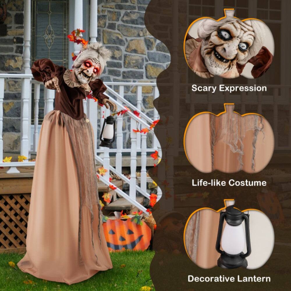 Scary Expression  
Life-like Costume  
Decorative Lantern