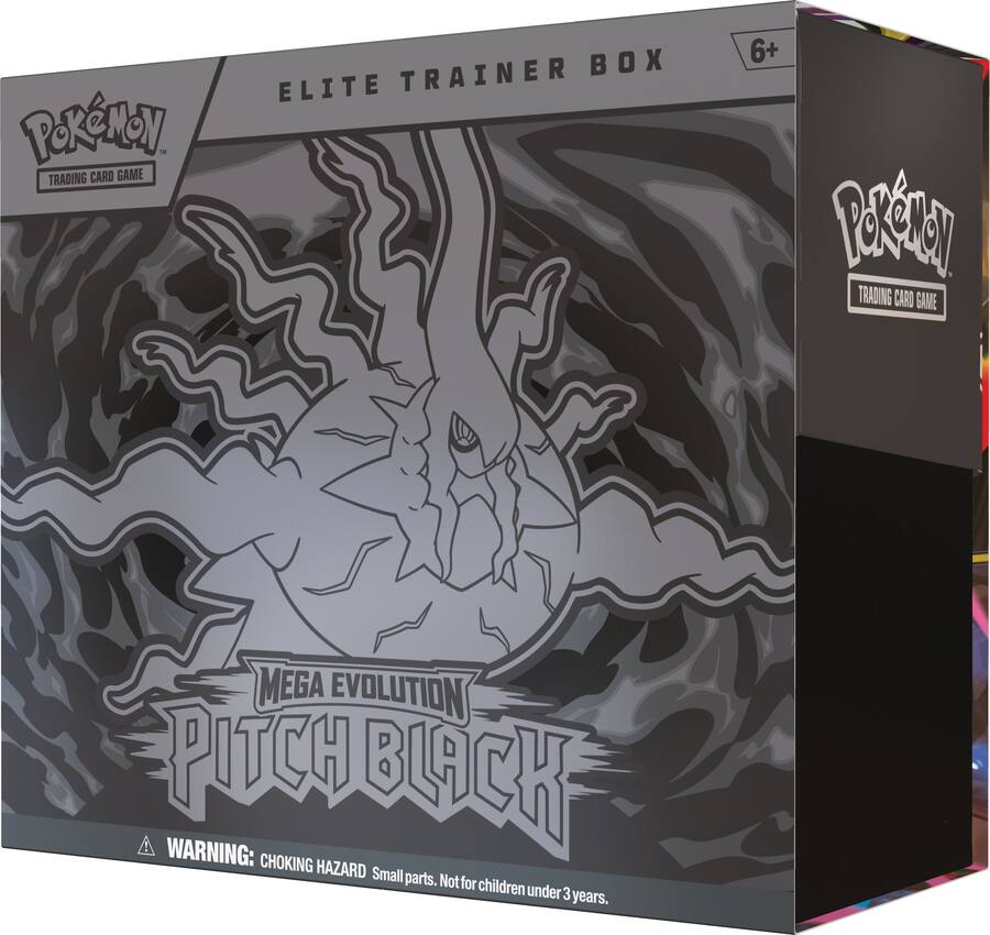 Pok mon Trading Card Game Mega Evolution Pitch Black Elite Trainer Box Pok mon Trading Card Game Mega Evolution Pitch Black Elite Trainer Box