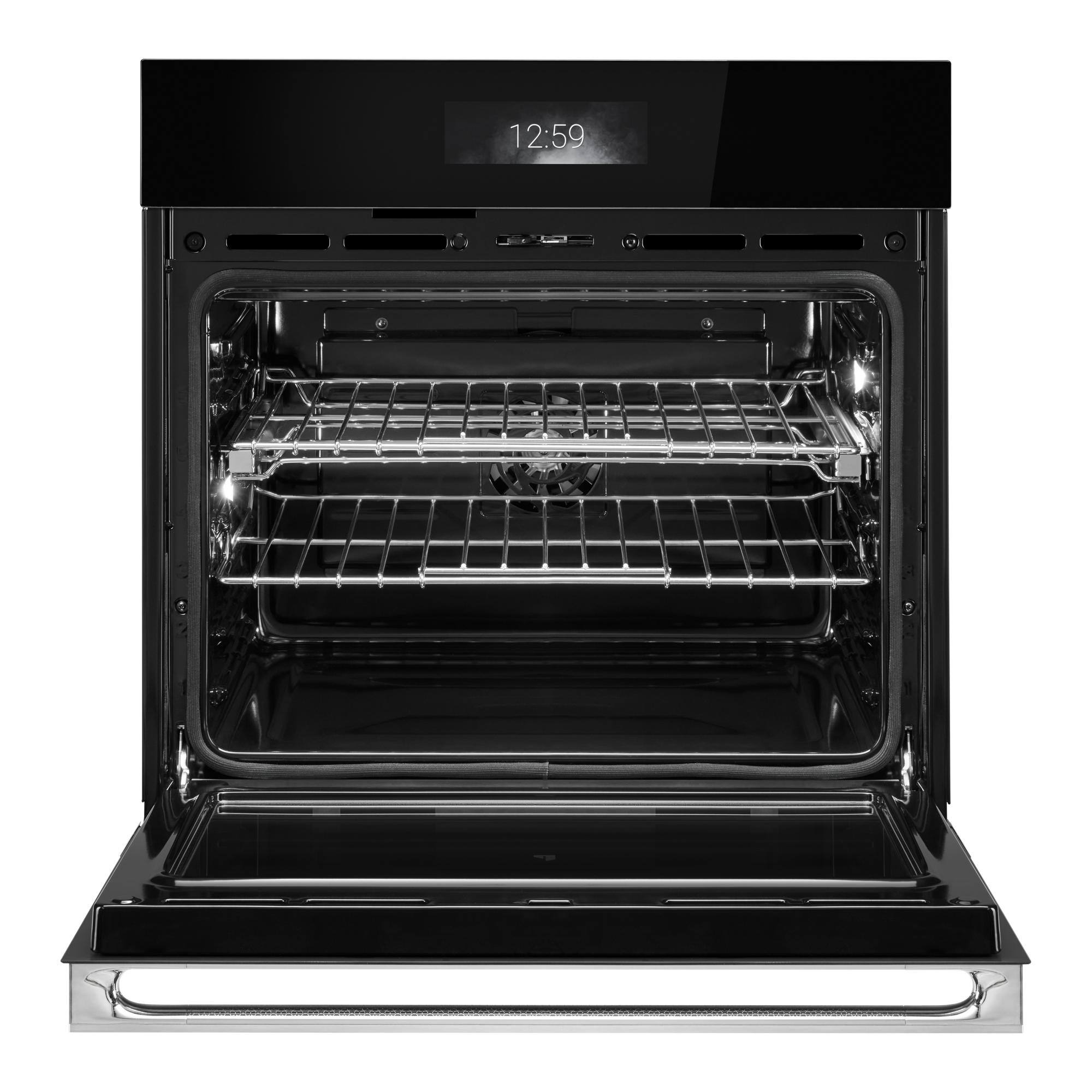 Alt View 1. JennAir - 30" NOIR Built-In Electric Single Oven With Convection - PrintShield Stainless.
