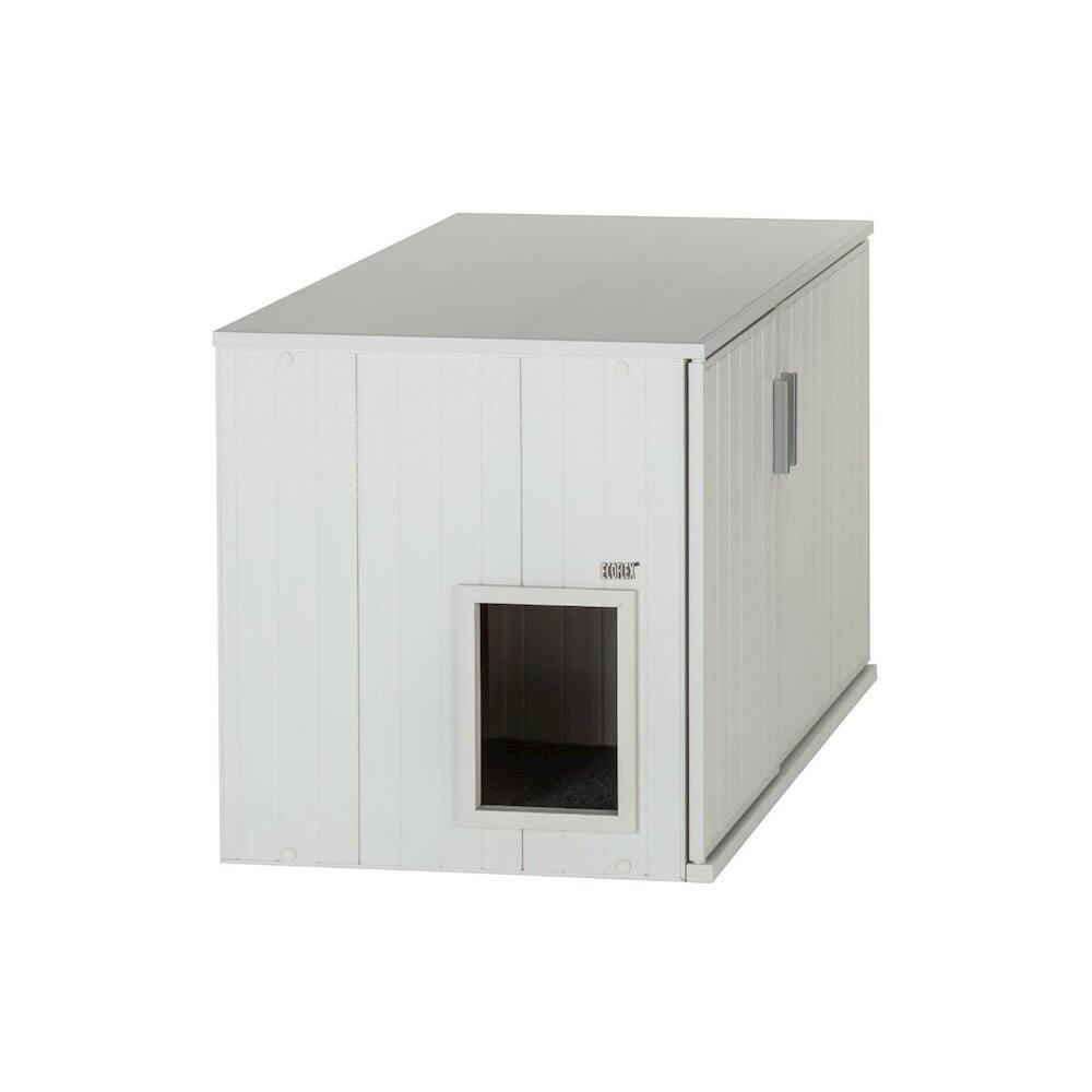New Age Pet - ECOFLEX Promax LitterLoo Litter Box Cover Table - Antique White price history on PriceWatchPro