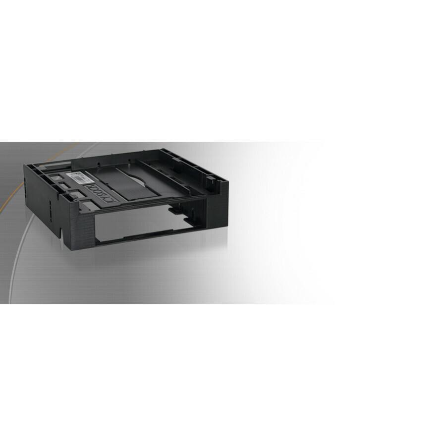 Alt View 1. Icy Dock - Icy Dock FLEX-FIT Duo MB343SPO Drive Bay Adapter for 5.25" Internal - Black - 2 x Total Bay - 1 x 5.25" Bay - 1 x 3.5" B.