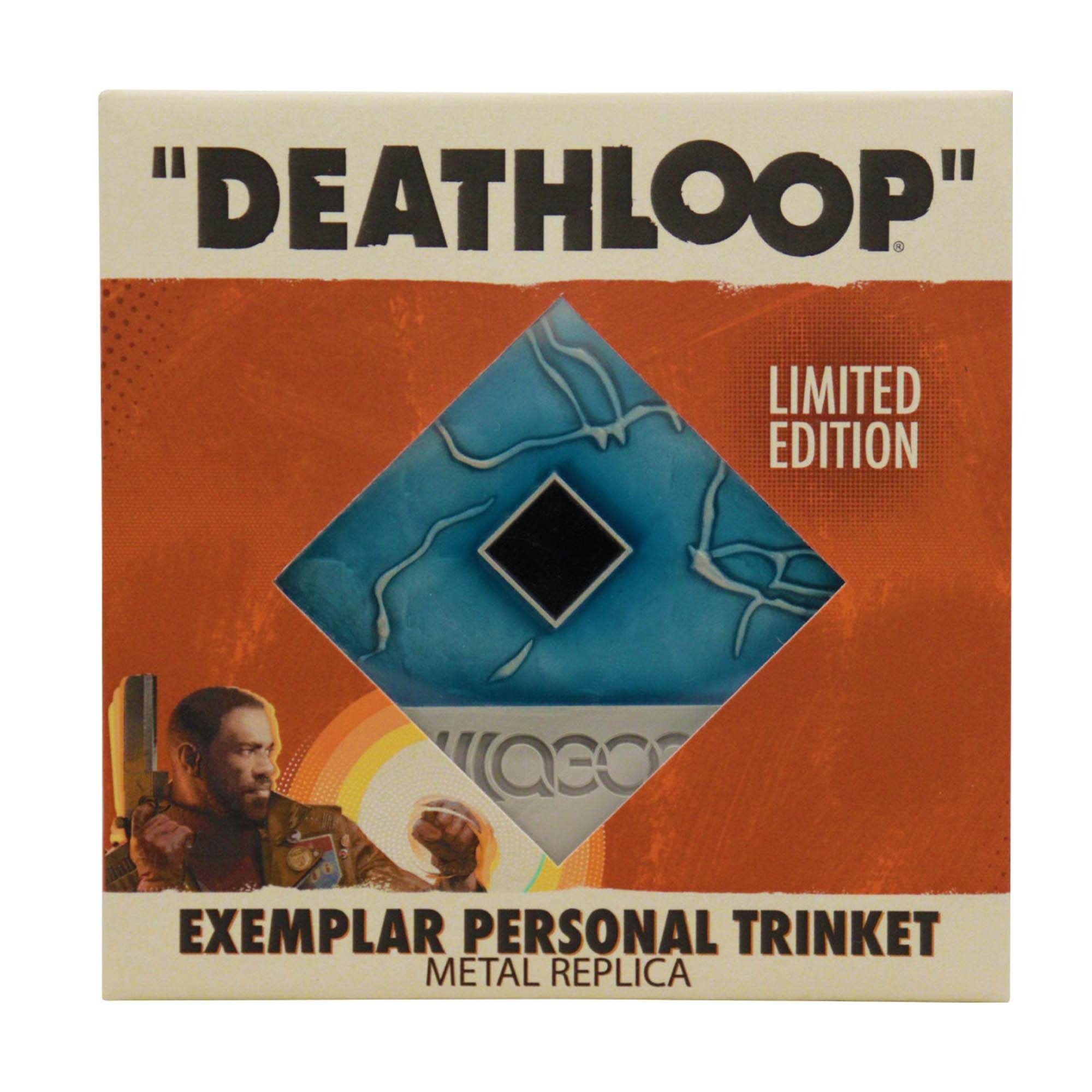"DEATHLOOP" LIMITED EDITION  
EXEMPLAR PERSONAL TRINKET METAL REPLICA