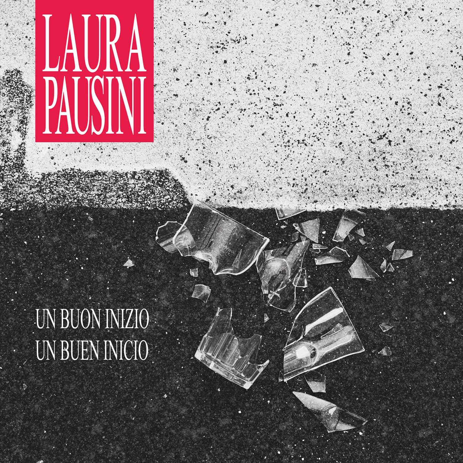 Laura Pausini - Un Buon Inizio / Un Buen Inicio - Red Single Maxi Vinyl  - VINYL LP