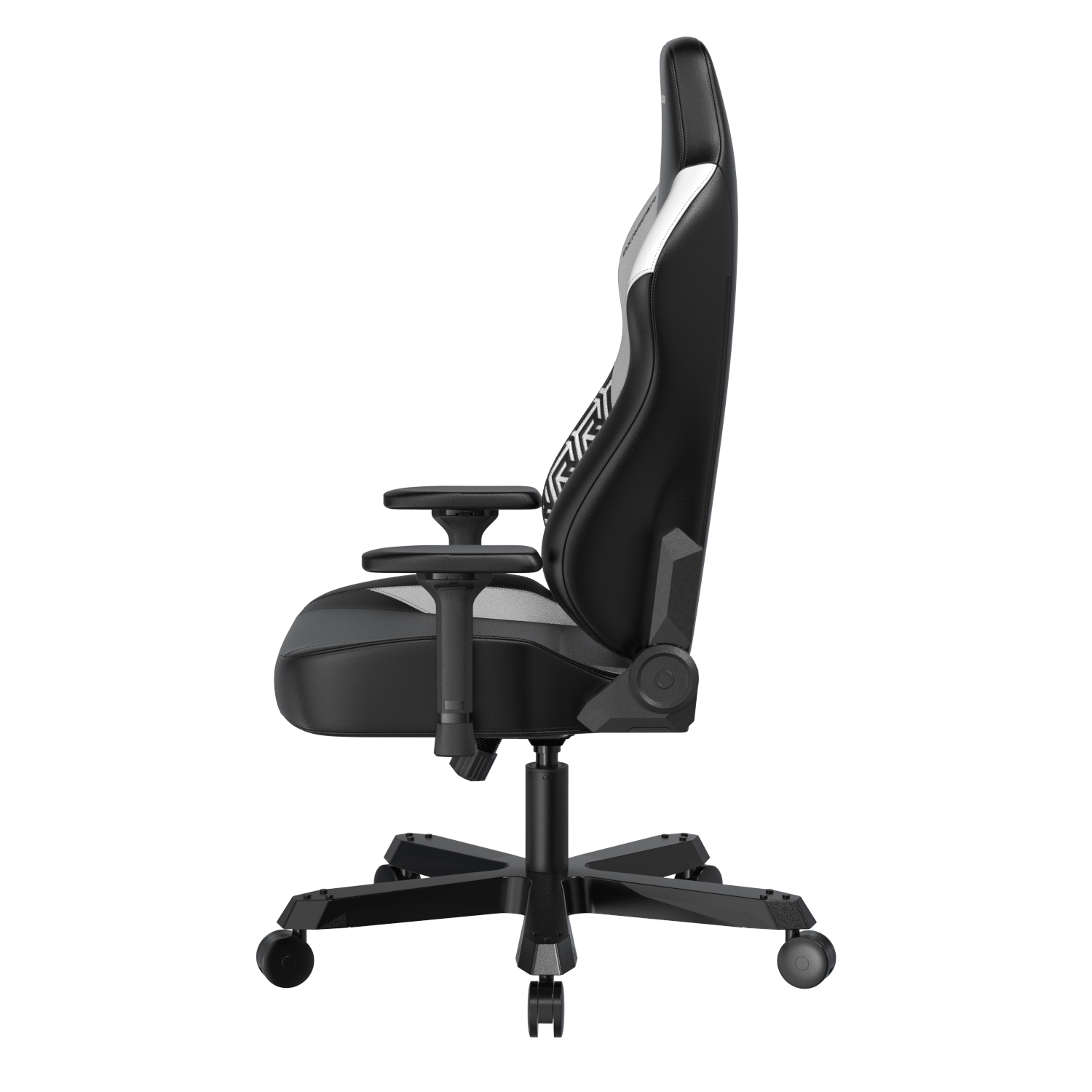 Alt View 1. DXRacer - DXRacer Tank Series Gaming Chair – Armour Edition Black & White, Oversized XXL Ergonomic Design & Heavy-Duty Support - Black and White.