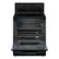 Angle. Whirlpool - 5.3 Cu. Ft. Freestanding Electric Range with Cooktop Flexibility - Black.
