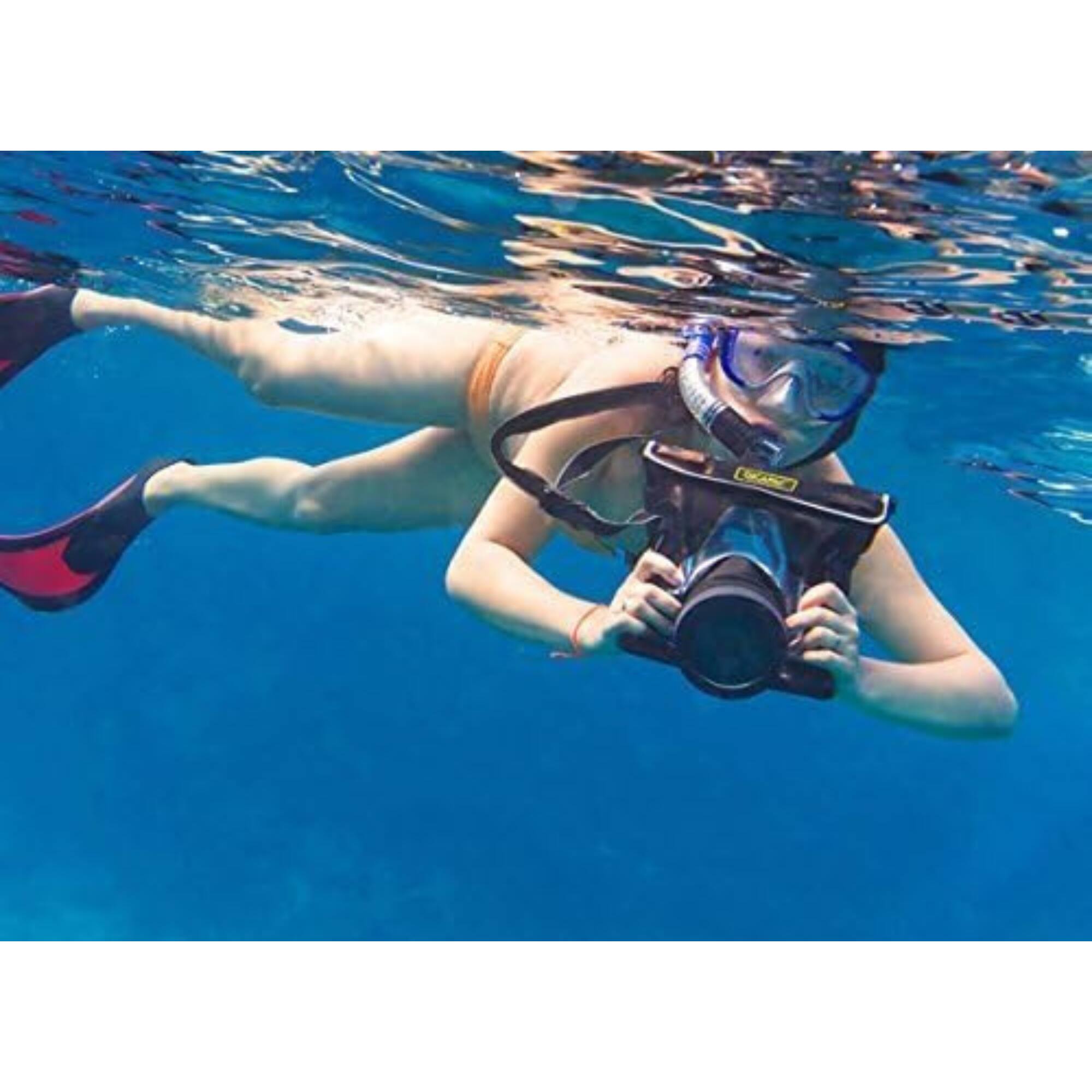 Alt View 1. DiCAPac - DiCAPac Pro DSLR Camera Series Waterproof Case, Usable Up to 16.4' Underwater.