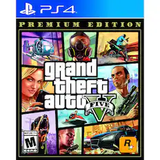 PS4
PREMIUM EDITION
grand theft auto V
MATURE 17+
M ESRB
R