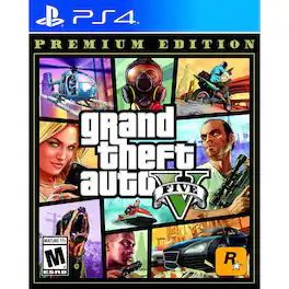 PS4 - GRAND THEFT AUTO V PREMIUM ONLINE EDITION - PlayStation 4