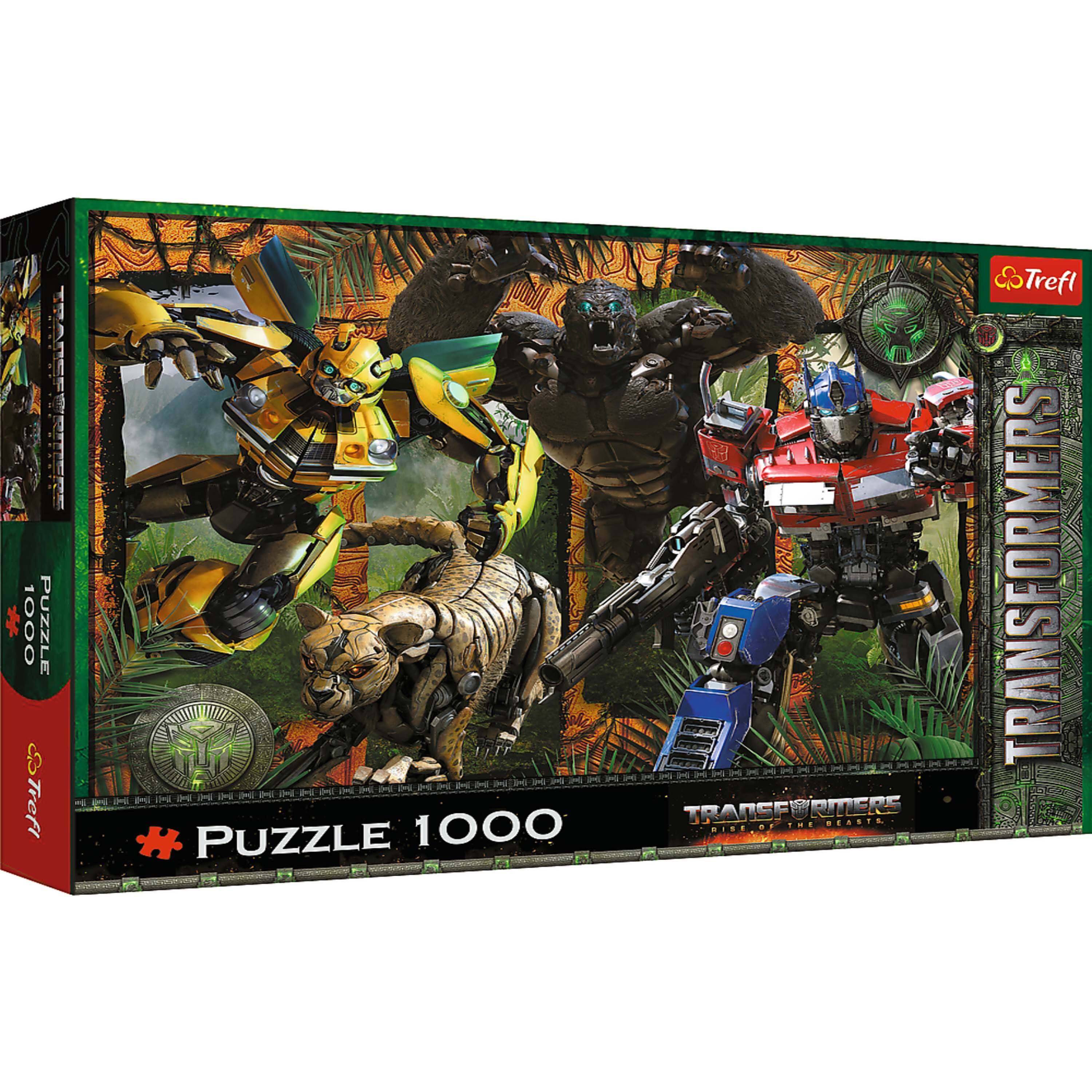 Trefl - Red 1000 Piece Puzzle - Transformers - Rise of the Beast