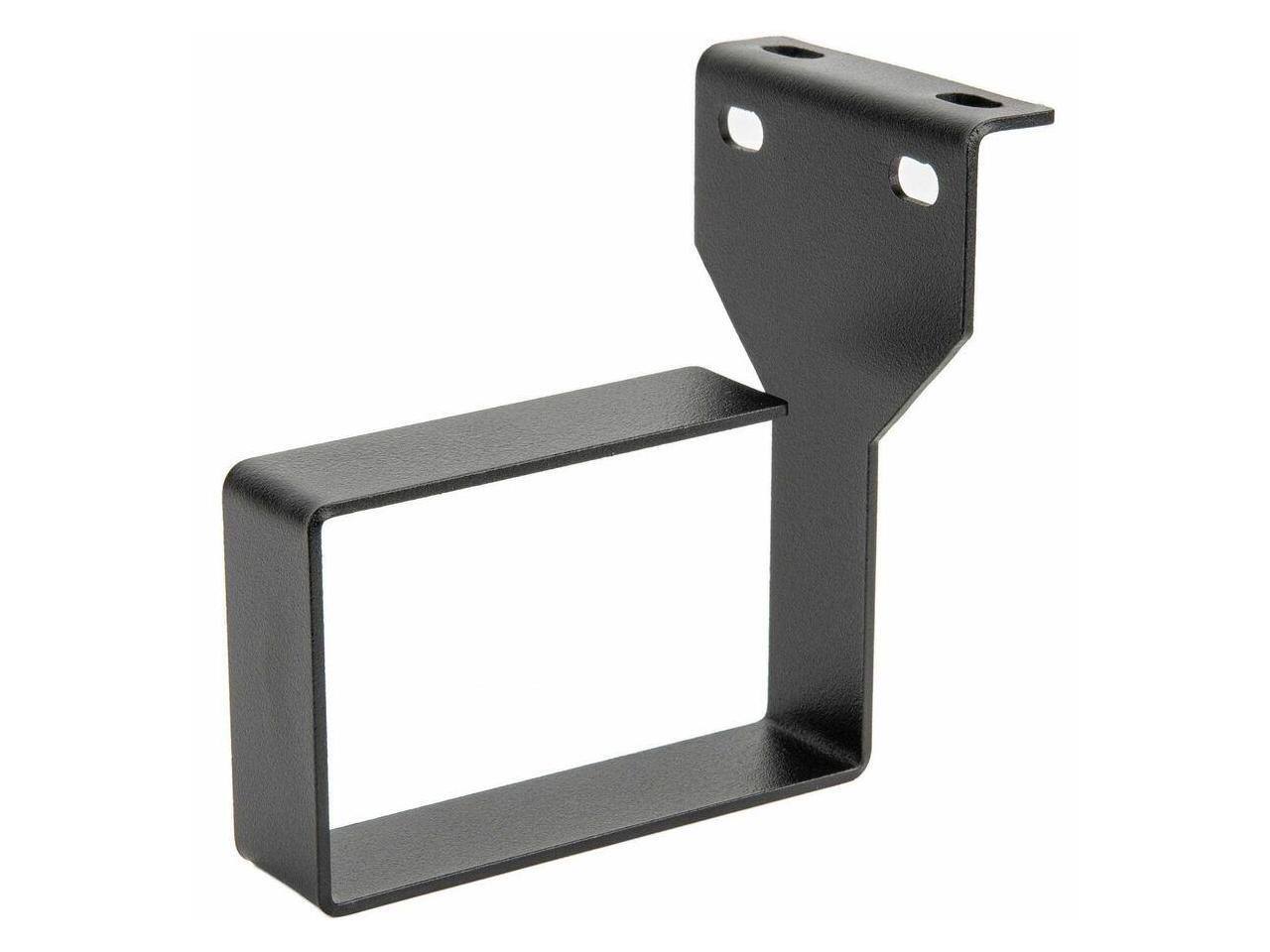 Alt View 2. Rocstor - Rocstor Vertical Cable Management Hook - D-ring - Black - 1 - 1.5U Rack Height - Steel - Black.