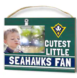 Jardine - UNC Wilmington Seahawks 8'' x 10'' Cutest Little Team Logo Clip Photo Frame - Teal