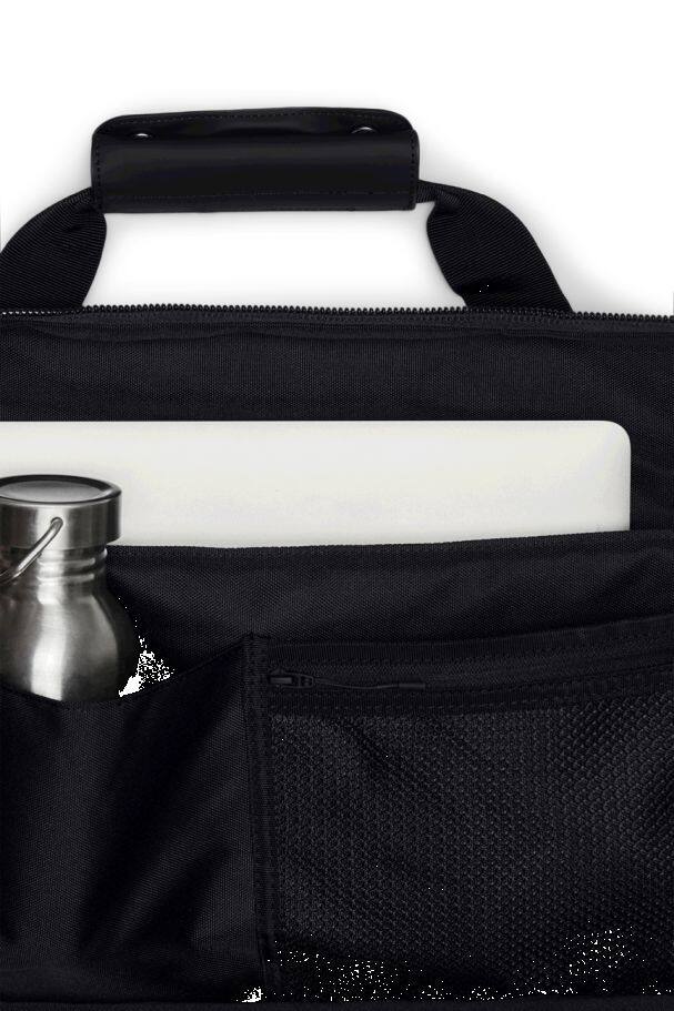 Back. RAINS - Texel Tote Backpack - Black.