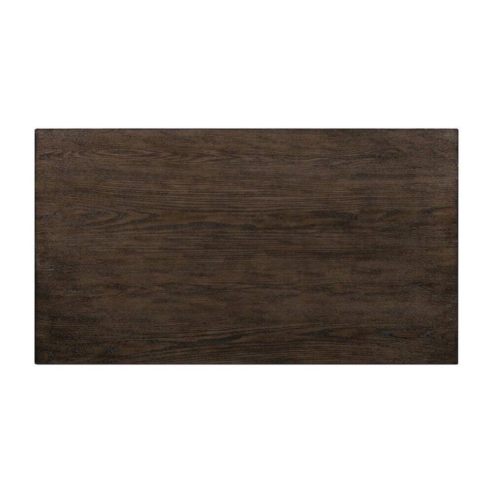 Alt View 1. Liberty Furniture Industries - Harrison Cocktail Table for Living Room - Espresso Brown Oak - Brown.