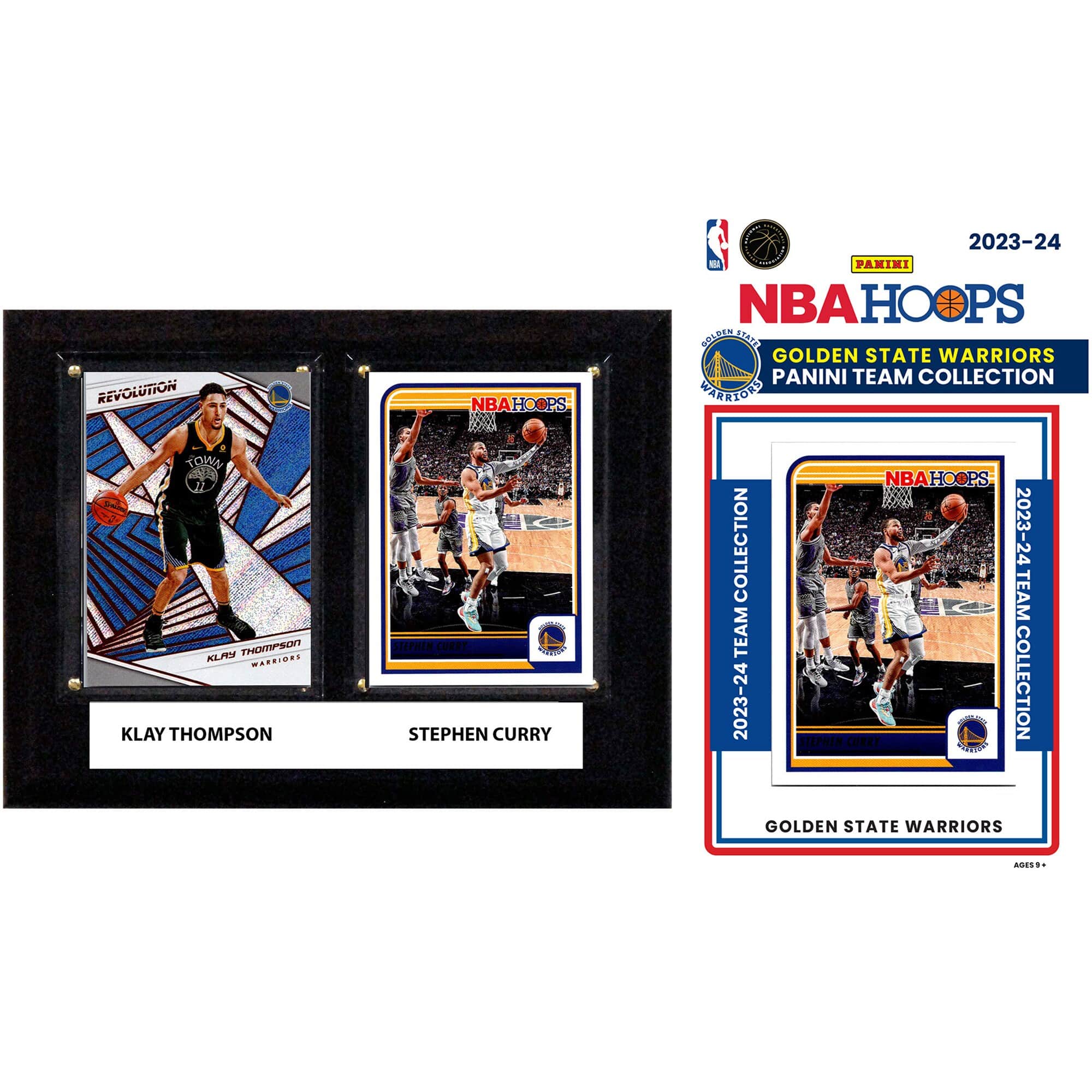 "C&I Collectibles - Golden State Warriors 6"" x 8"" Player Plaque & 2023-24 Team Trading Card Set - Multicolor" price history on PriceWatchPro