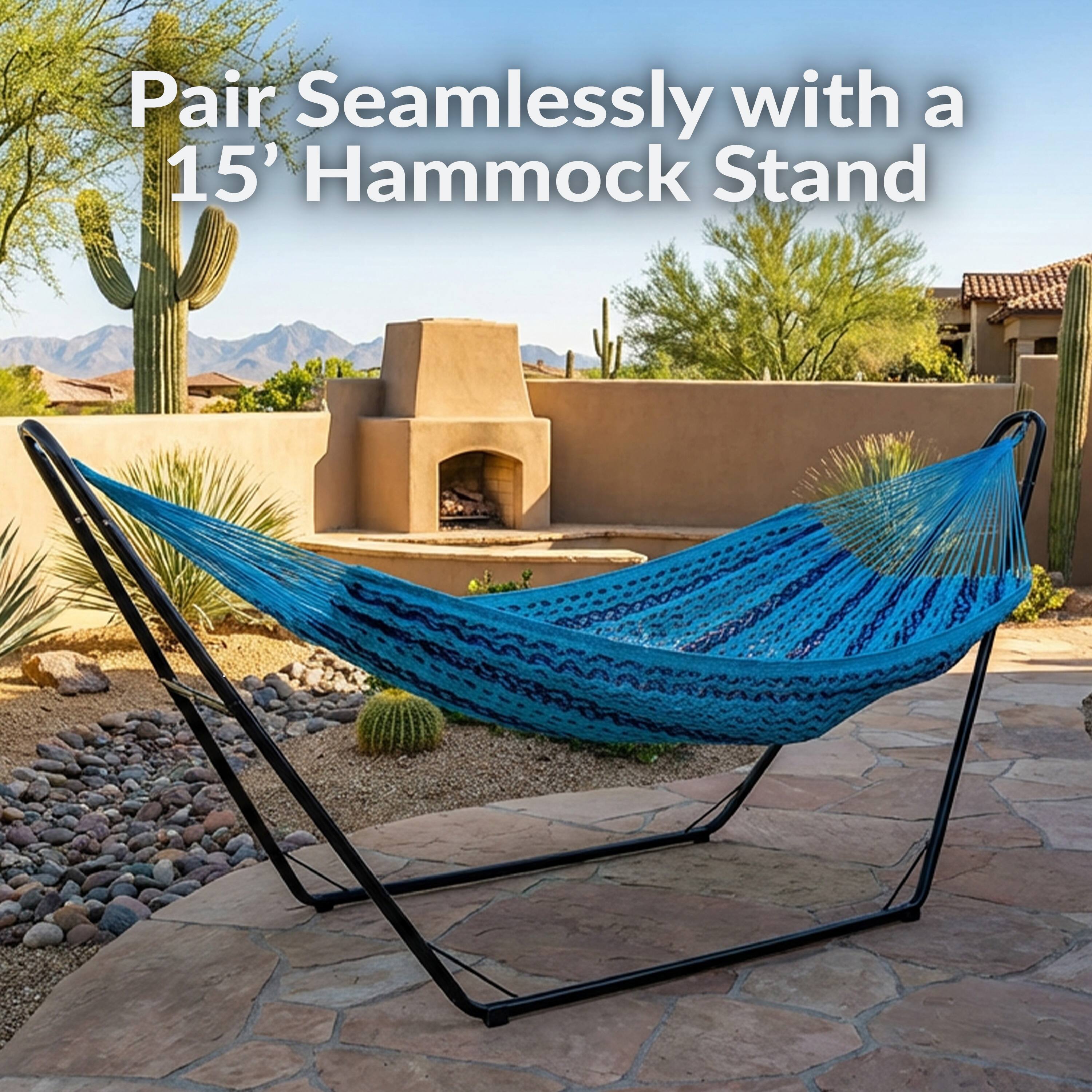 Pair Seamlessly with a 15' Hammock Stand