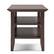 Alt View 12. Simpli Home - Acadian SOLID WOOD 19 inch Wide Square Transitional End Table in Warm Walnut Brown - Warm Walnut Brown.