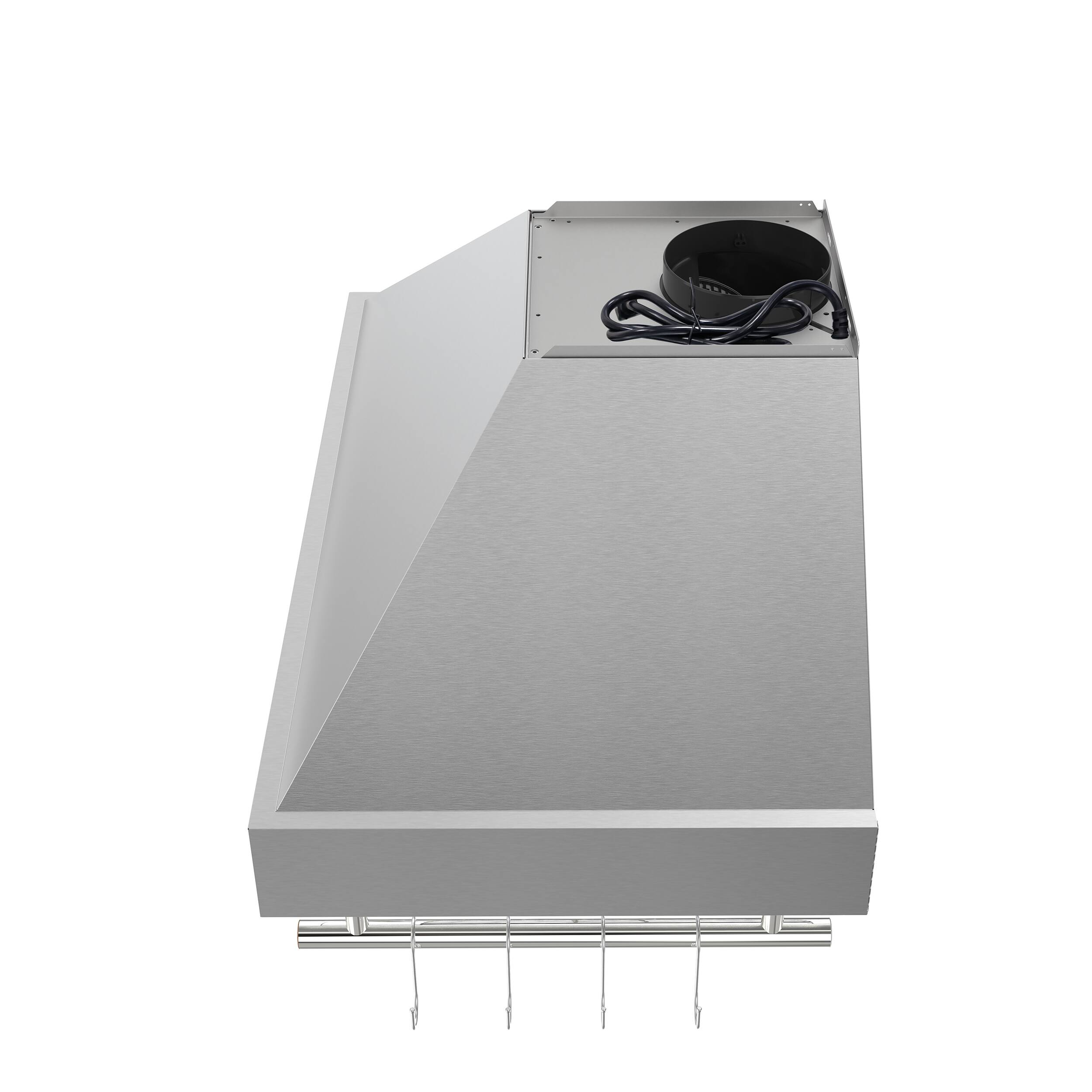 Alt View 1. Forno Appliances - Venezia 36" Wall-Mounted Range Hood with Touch Controls and Baffle Filters - Stainless Steel.