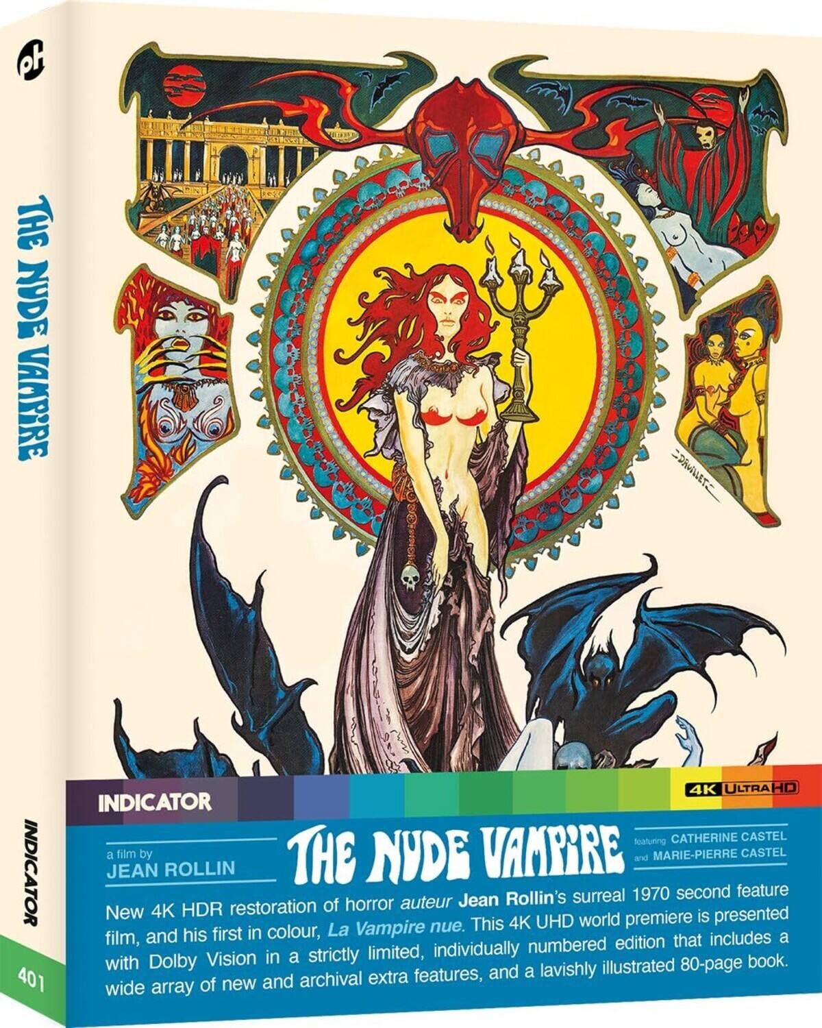 The Nude Vampire  - 4K Blu-Ray