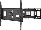 Best Buy essentials™ - Full Motion TV Wall Mount for 47–84" TVs - Black
