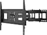 Best Buy essentials™ - Full Motion TV Wall Mount for 47–84" TVs - Black