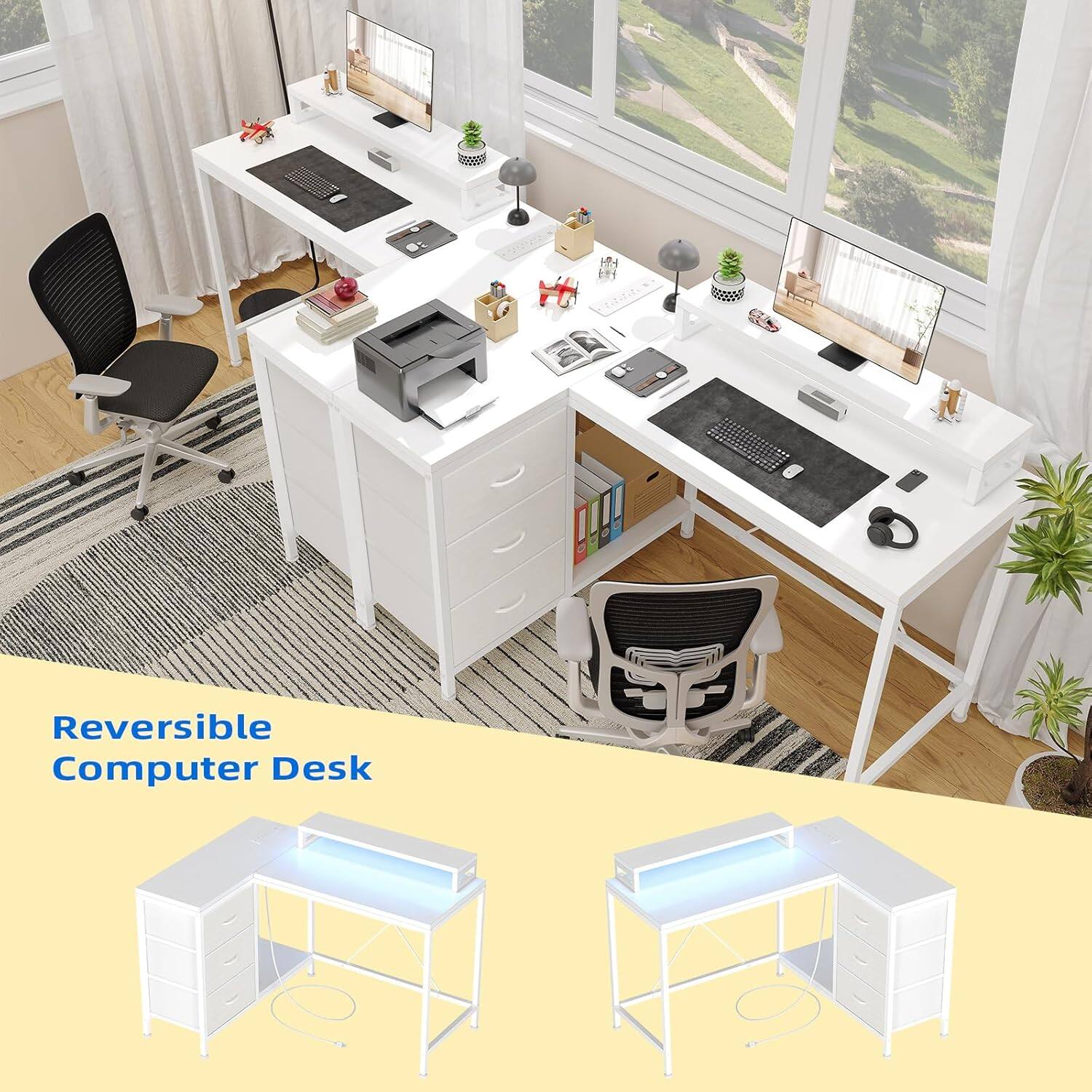 Reversible Computer Desk