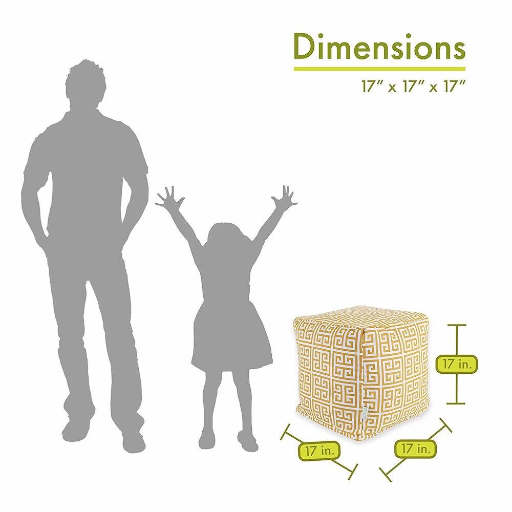 Dimensions: 17" x 17" x 17"  
17 in. x 17 in. x 17 in.