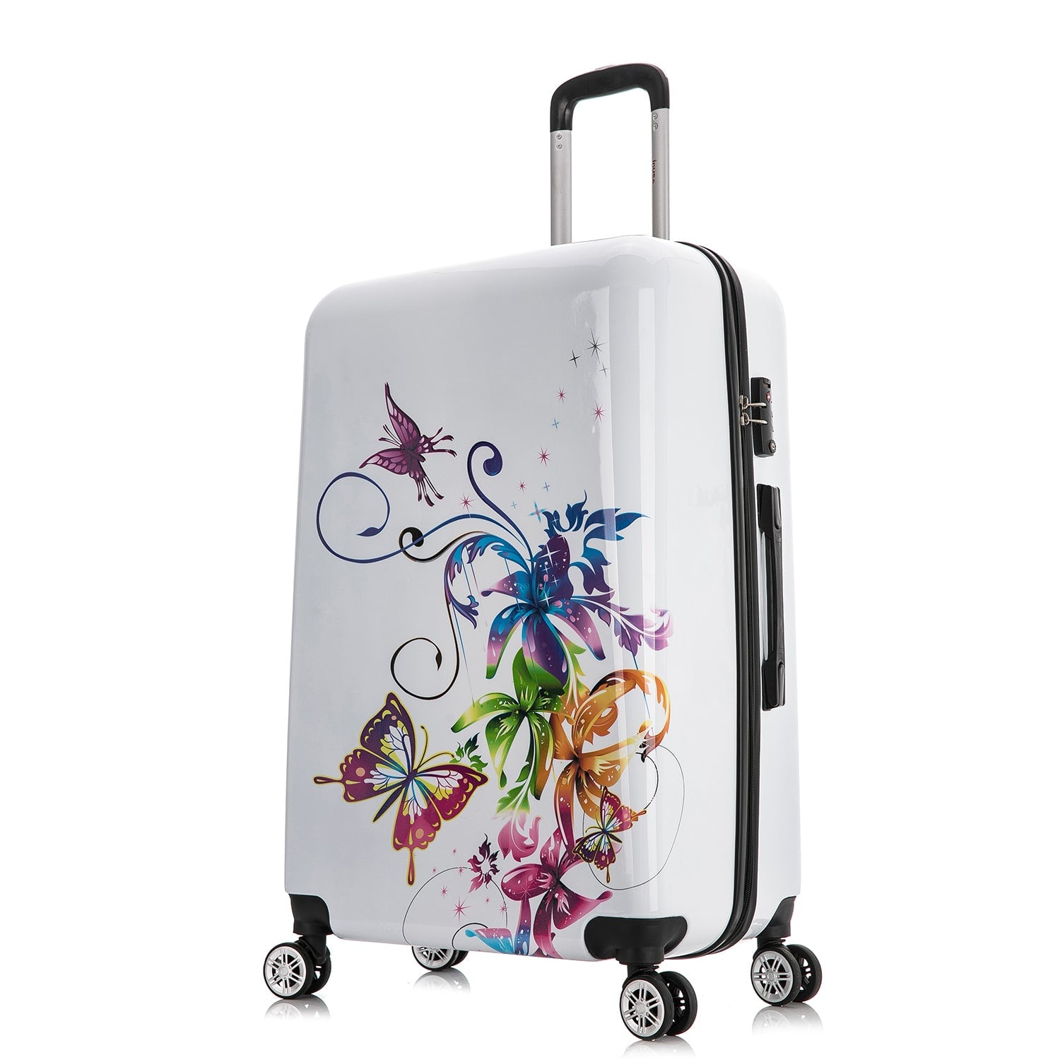 InUSA - Prints lightweight hardside Spinner Luggage 28" - FUSION