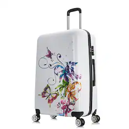 InUSA - Prints lightweight hardside Spinner Luggage 28" - FUSION
