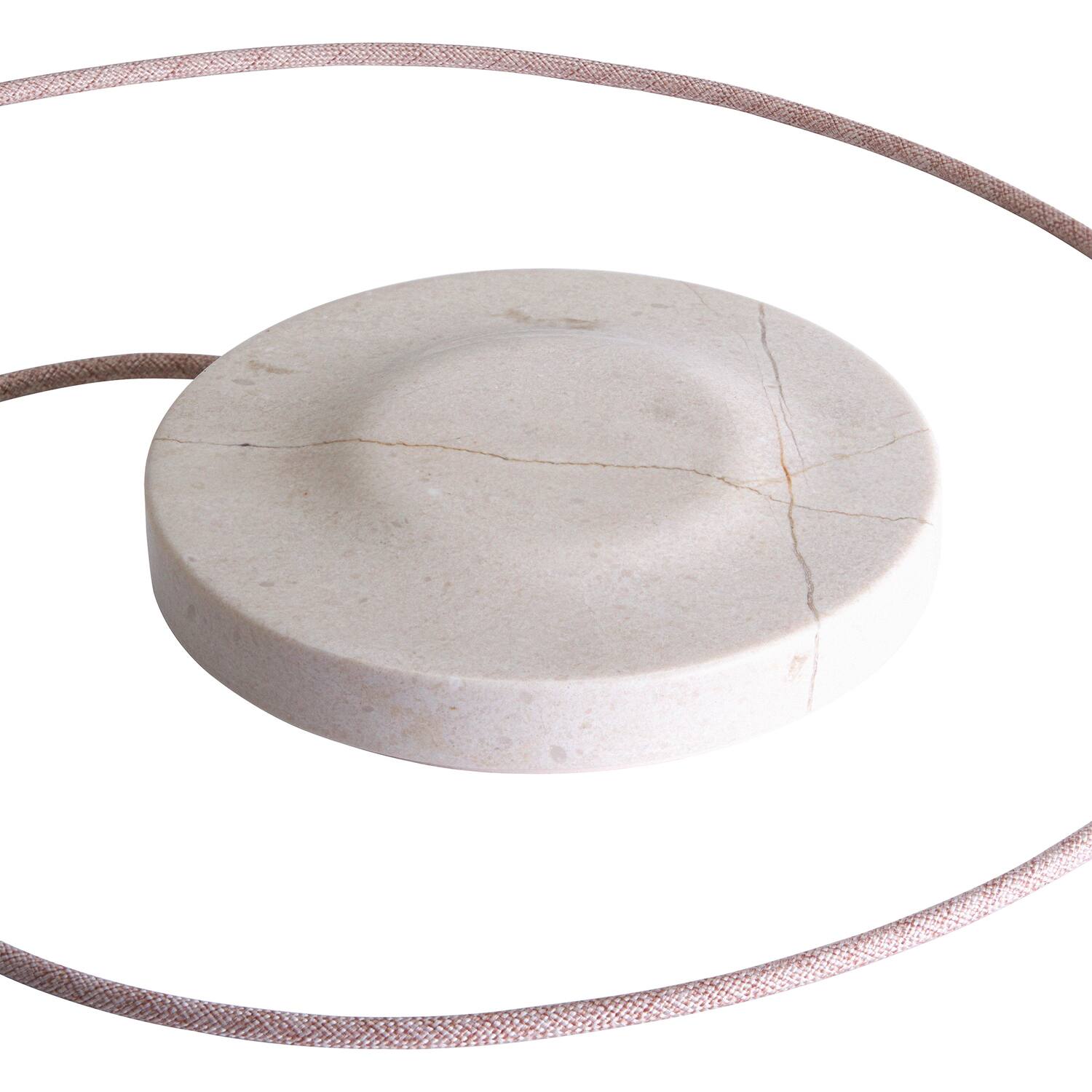 Front. Einova - Einova Wpcscrc4s400us Classic Stone Marble Wireless Charger, Cream Marble - beige.
