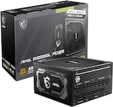 MSI - MAG A1000GL PCIE5 1000W Full Modular ATX 3.1 Ready 80 Plus Gold Power Supply - Black