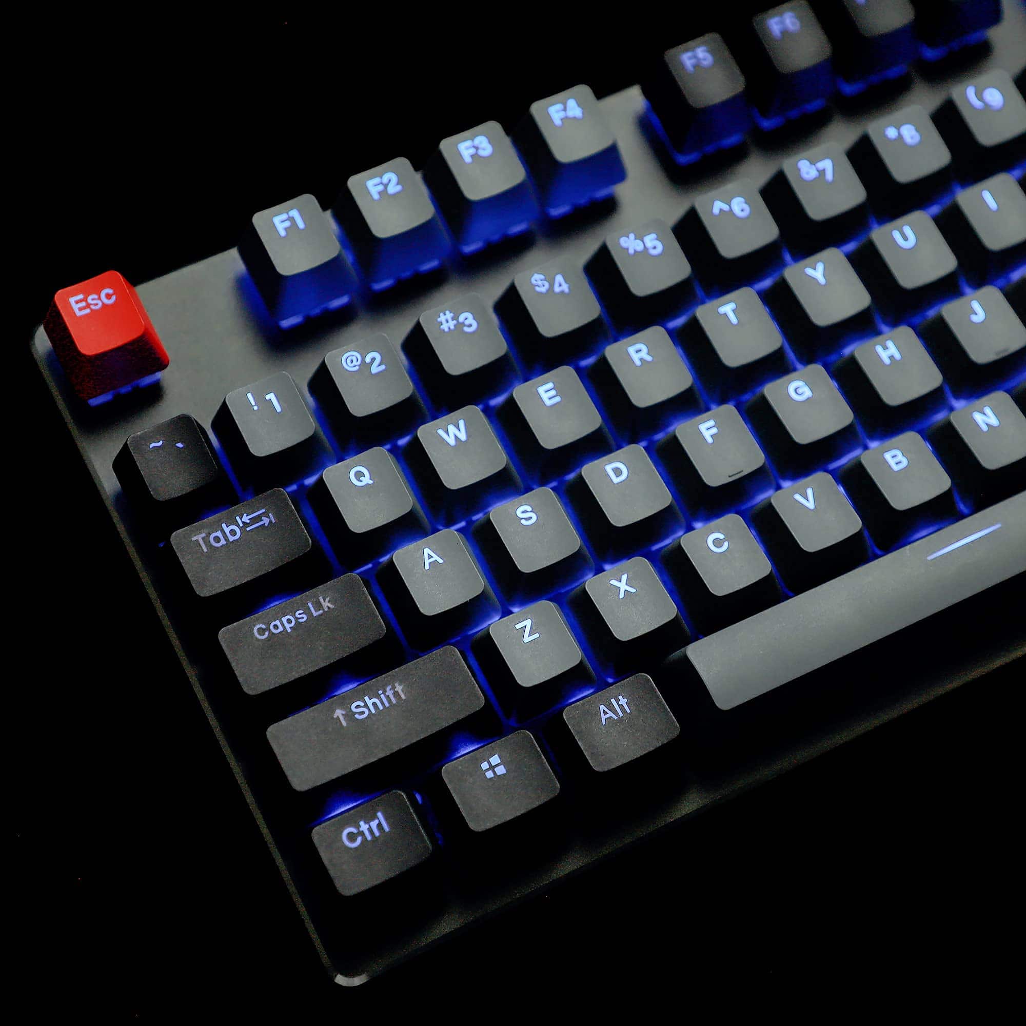 Cozy Serene - Double Shot 108 Dyed Pbt Shine Through Oem Profile Dolch Keycap For Mx Switches Mechanical Keyboard Package - Dolch 108