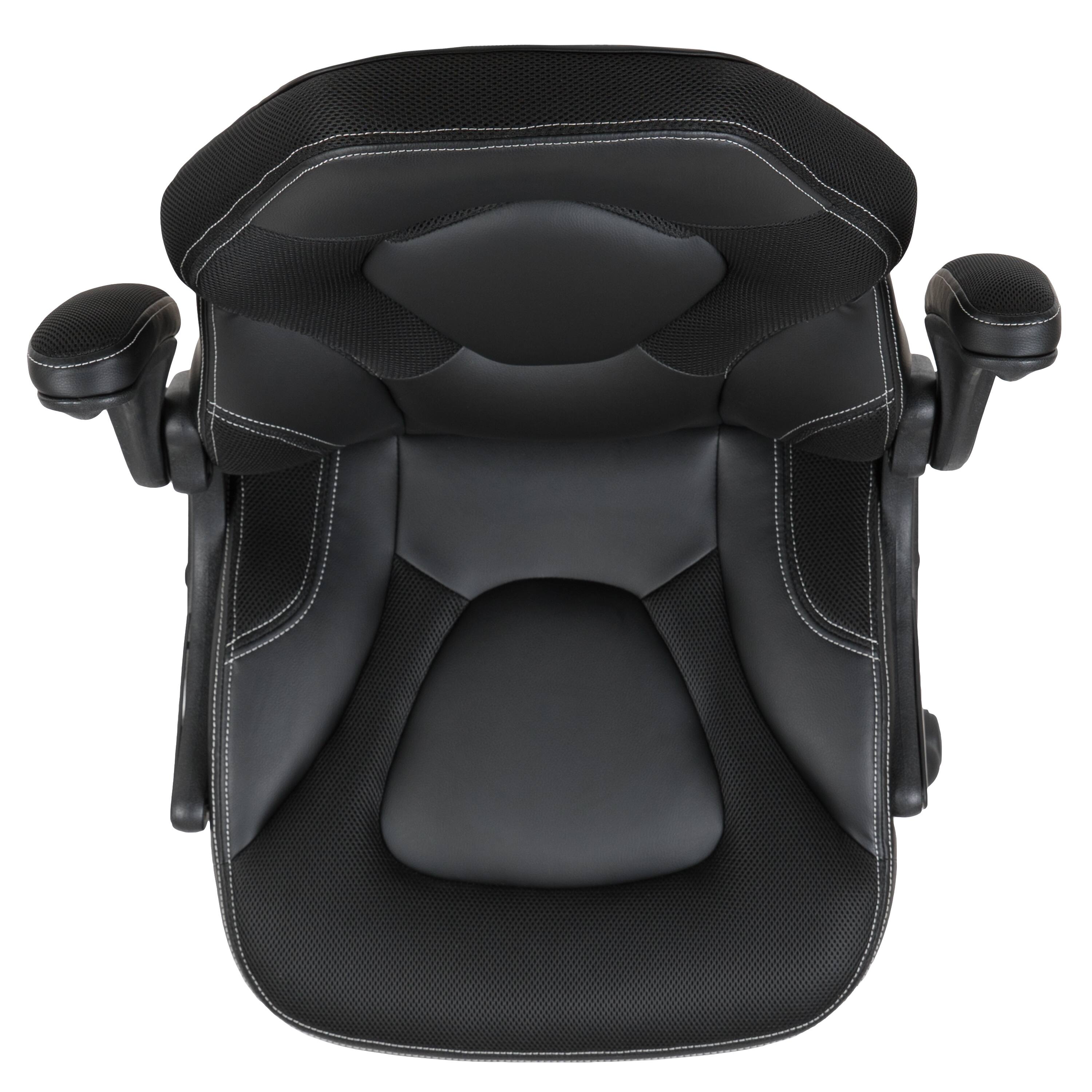 Alt View 8. Emma + Oliver - Z100 Gaming Chair Racing Office Ergonomic Computer PC Adjustable Swivel Chair - Black.