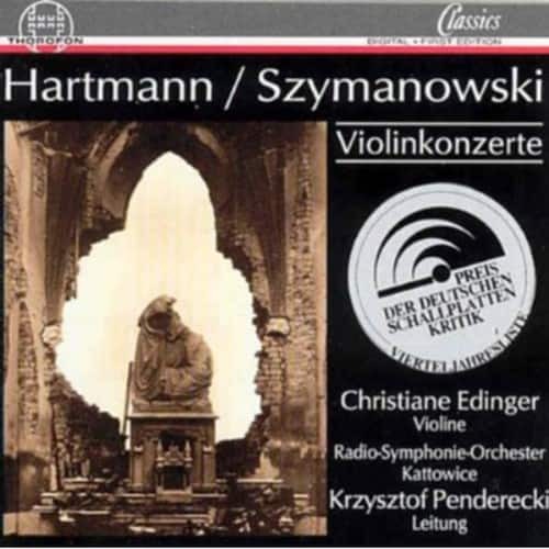 Szymanowski / Edinger,Christiane - Violin Concertos   - COMPACT DISCS [CD] price history on PriceWatchPro
