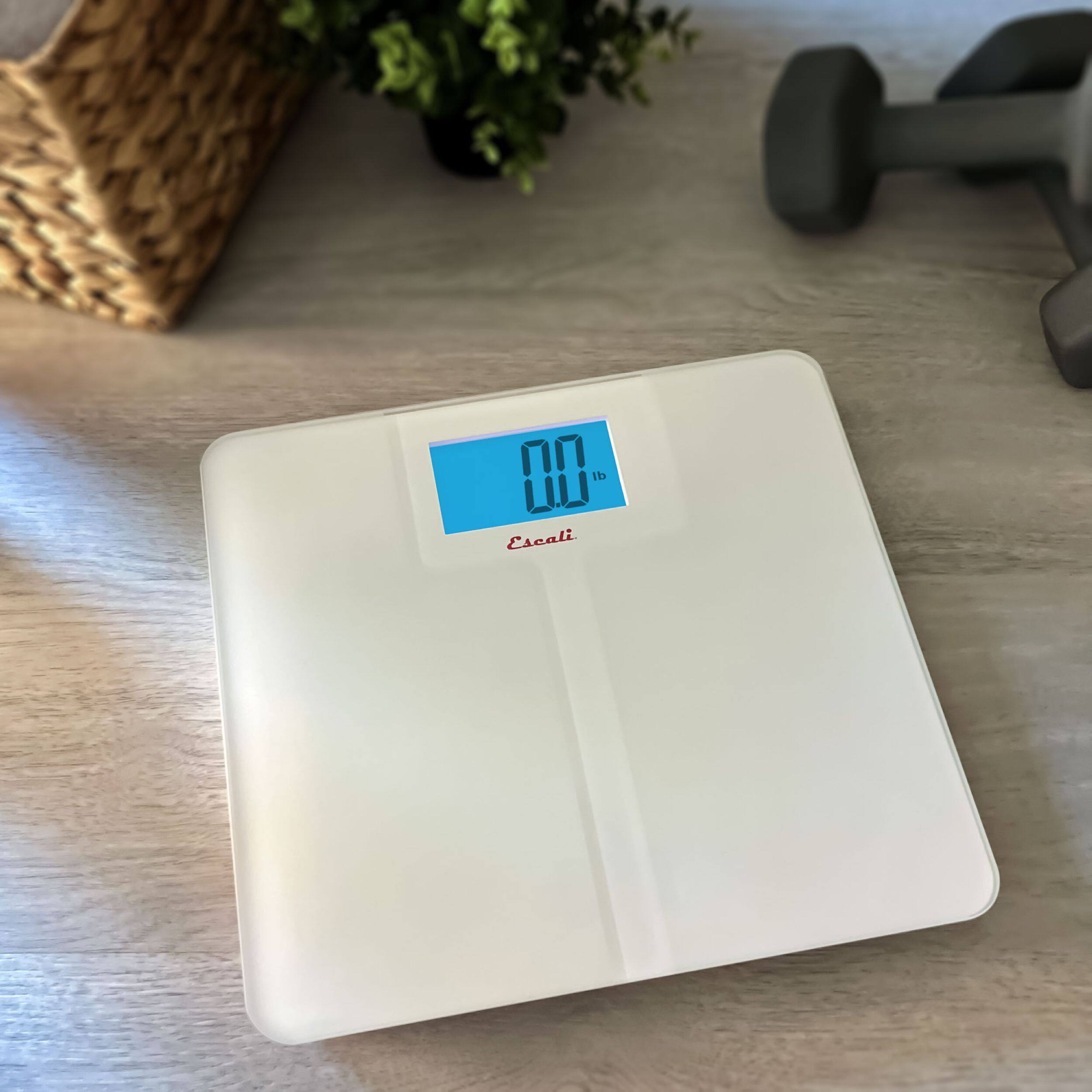 Alt View 1. Escali - High Capacity Anti-Slip Bathroom Scale - White.