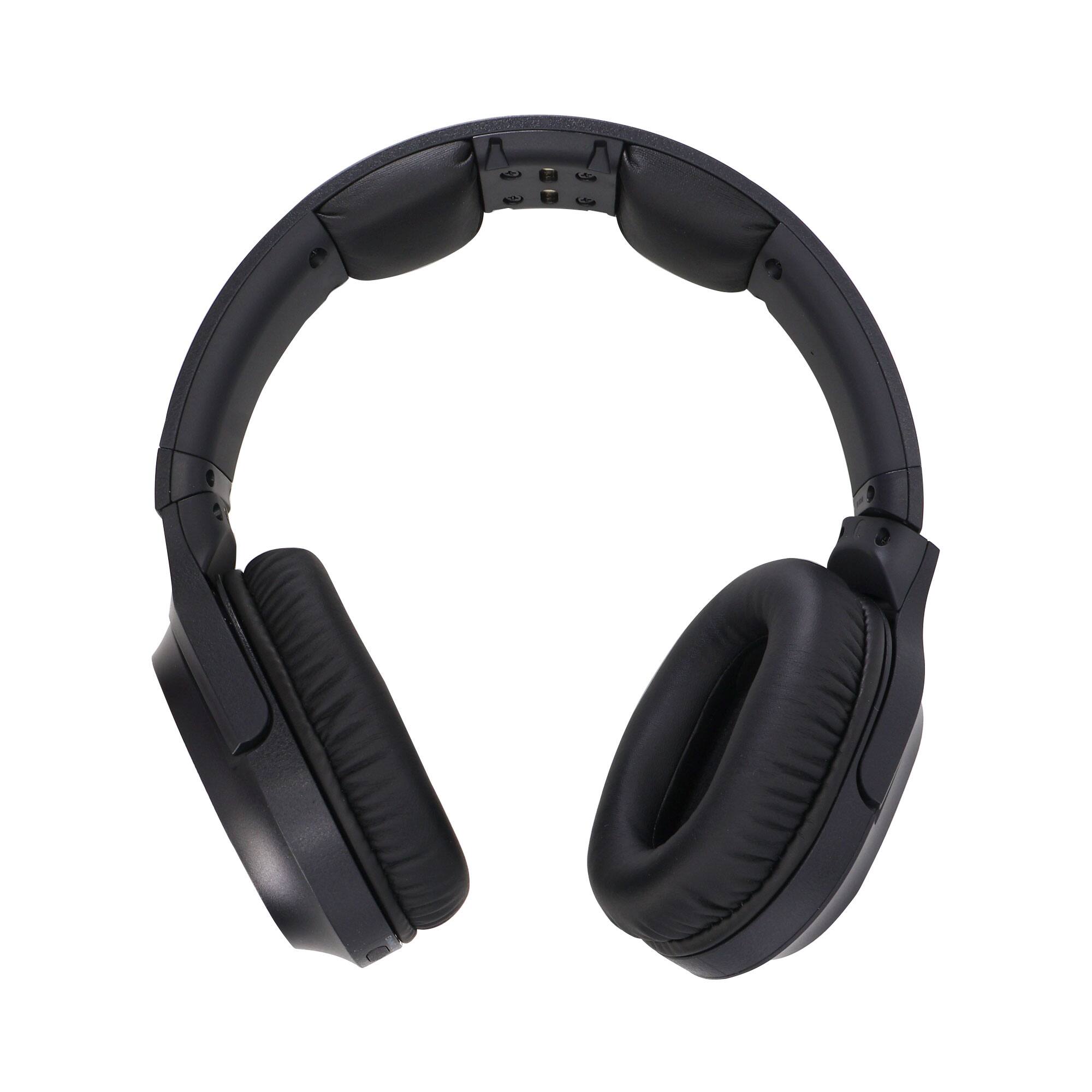 Back. Sony - 5x Sony RF400 Wireless Home Theater Headphones for Watching TV (WHRF400), Black - Black.