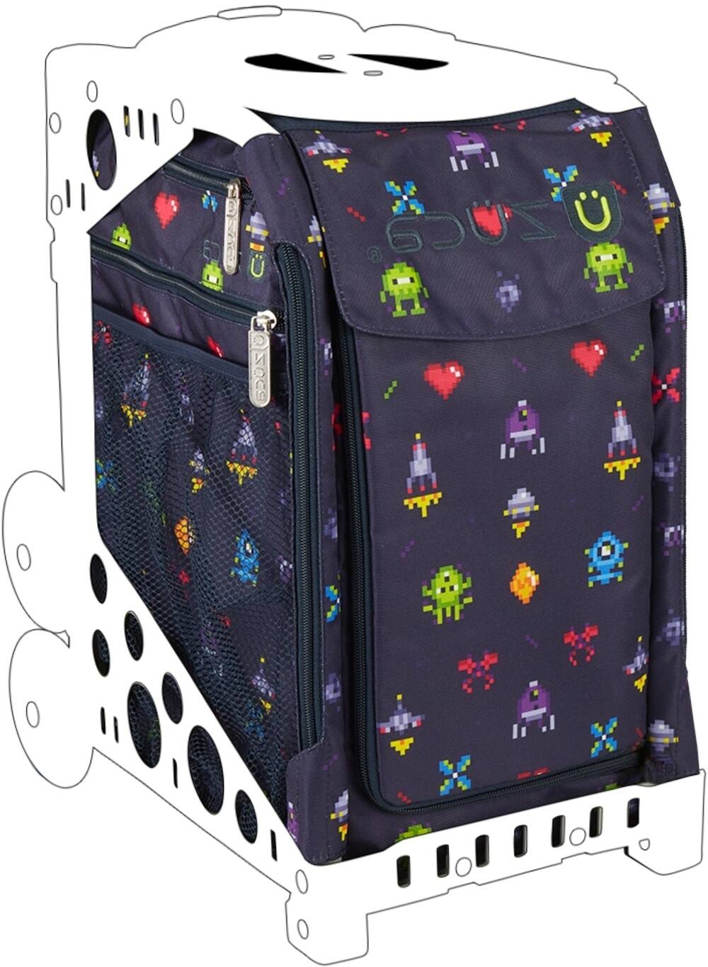 Back. Zuca - Zuca Pixel Play Sport Insert Bag - Two-Tone.