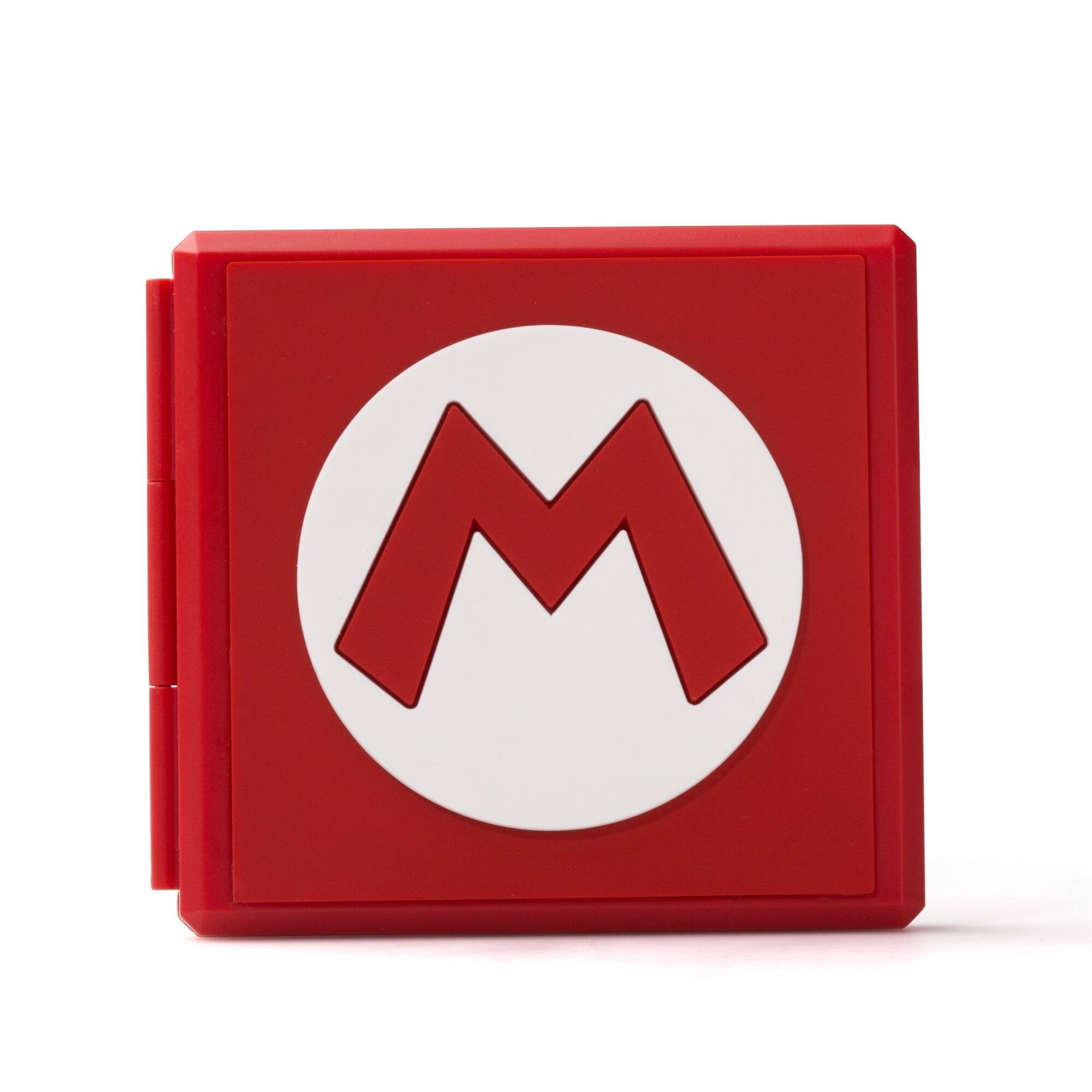 Front. PowerA - PowerA Premium Game Card Case for Nintendo Switch - Mario - Mario.