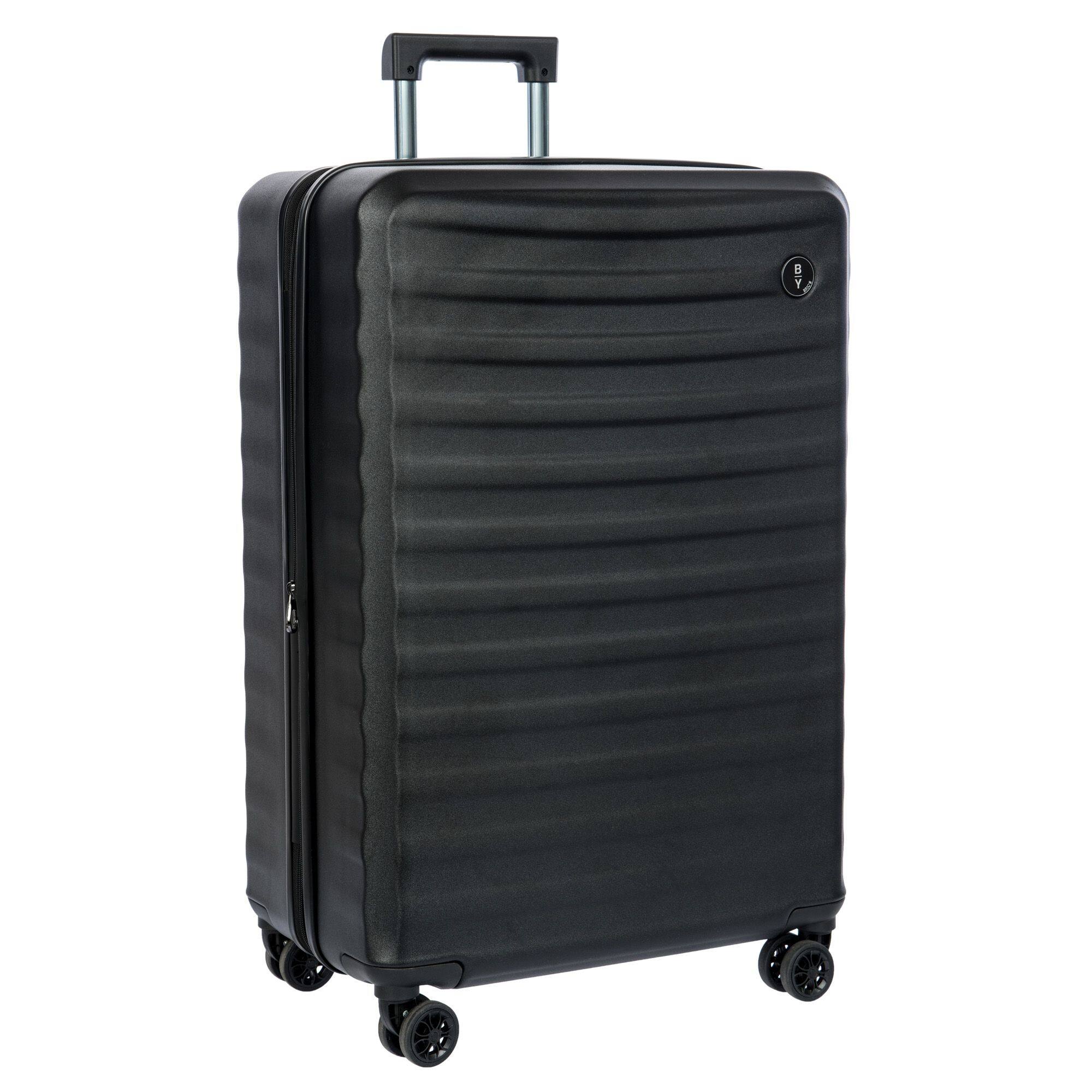 Angle. Bric's - Nausicaa Hardside Expandable 30" Large Checked Spinner Luggage - Black.