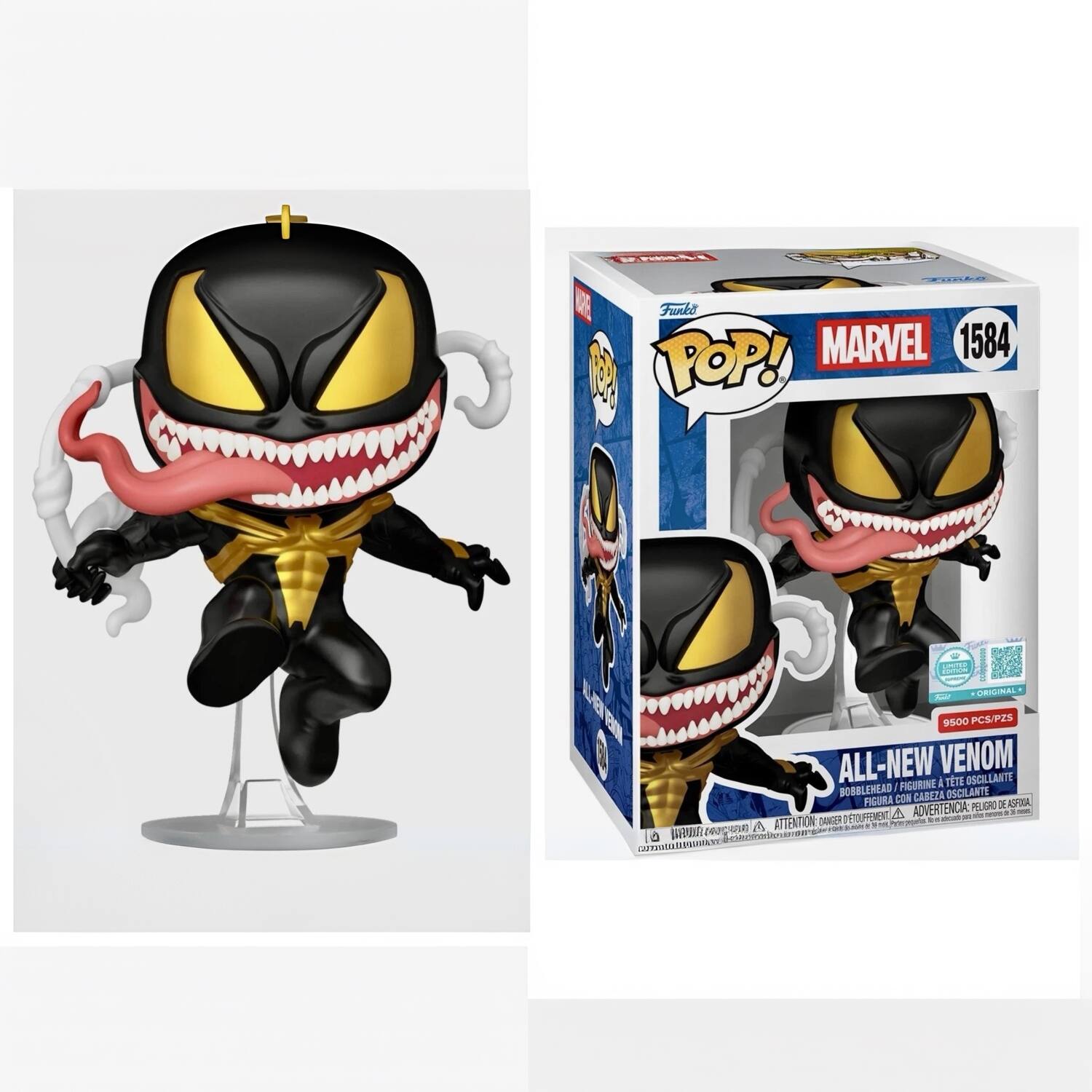 Funko - Pop! Marvel: All-New Venom Gold #1584