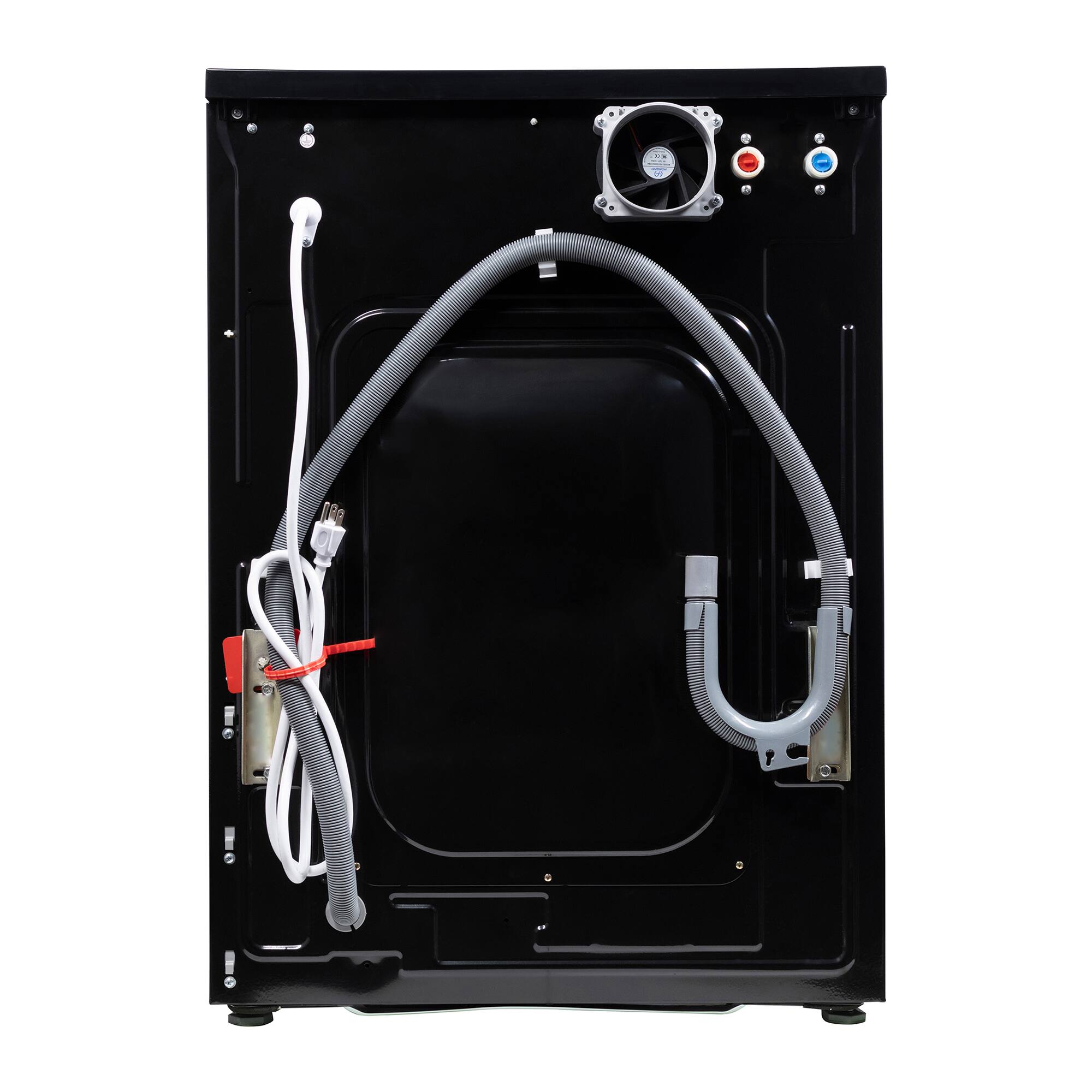 Alt View 4. Equator - Equator 1.62 cu ft. All-in-One Combo Washer Electric Dryer Convertible VENTLESS/VENTED DRY | PET Special 110V - EZ 4600 - Black.